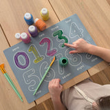 Reusable Numbers Coloring Mat