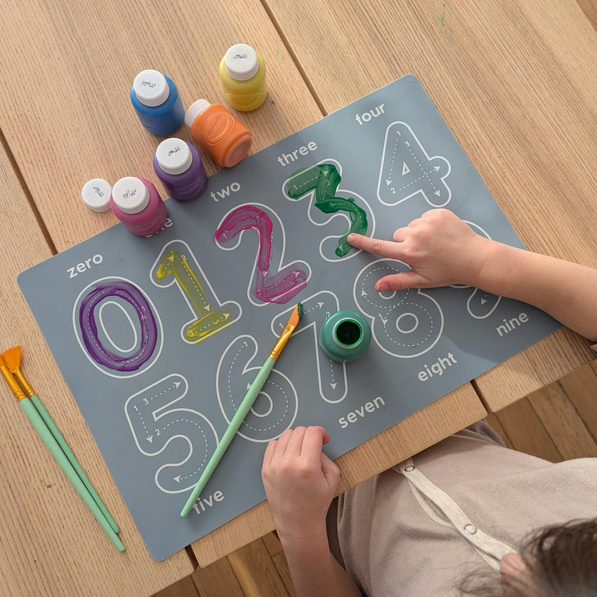 Reusable Numbers Coloring Mat