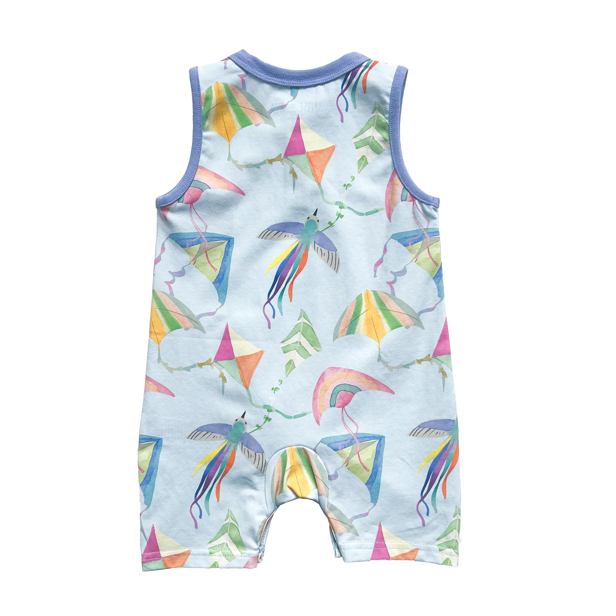 Cleo baby romper shorts | Flying Kites
