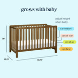 Carter's Colby 4-in-1 Low-Profile Convertible Crib