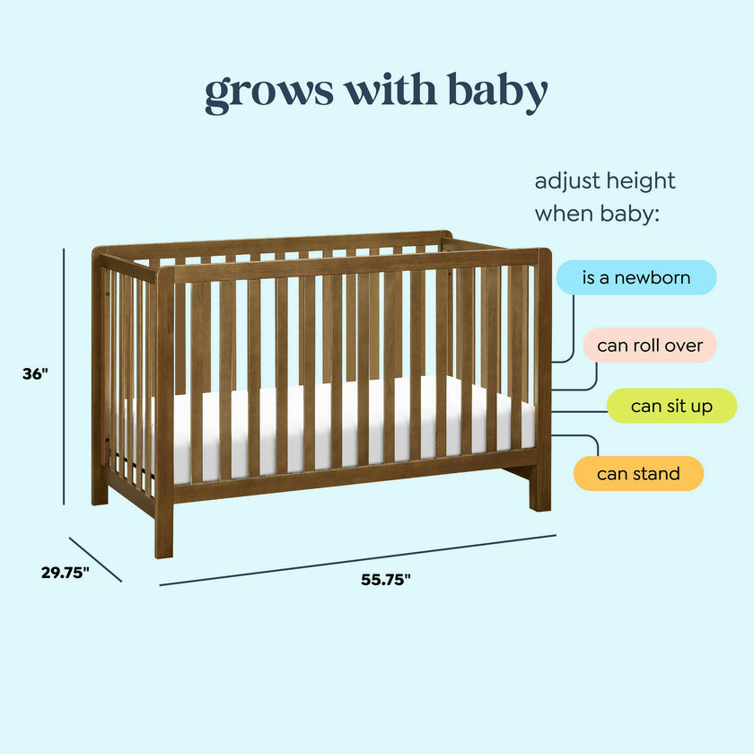 Carter's Colby 4-in-1 Low-Profile Convertible Crib