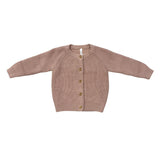 Girls Knit Cardigan in Light Pink