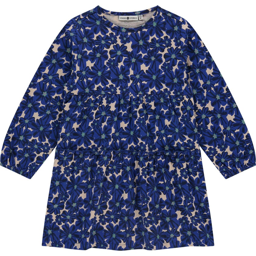 Allover Floral Tiered Dress