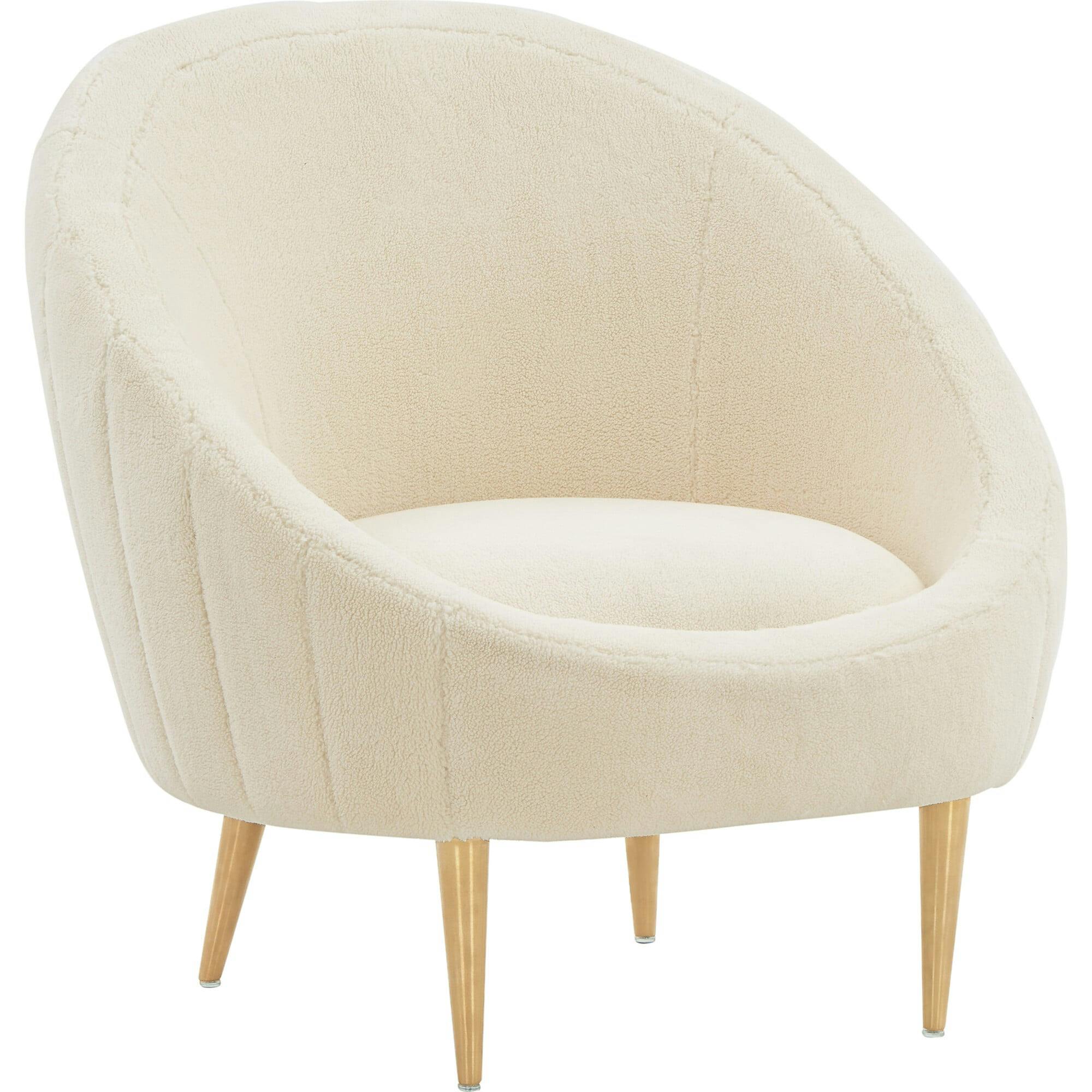 Razia Channel Tufted Tub Chair