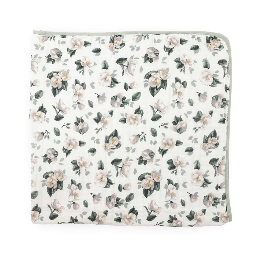 Original Organic Cotton Muslin Quilt - Magnolia