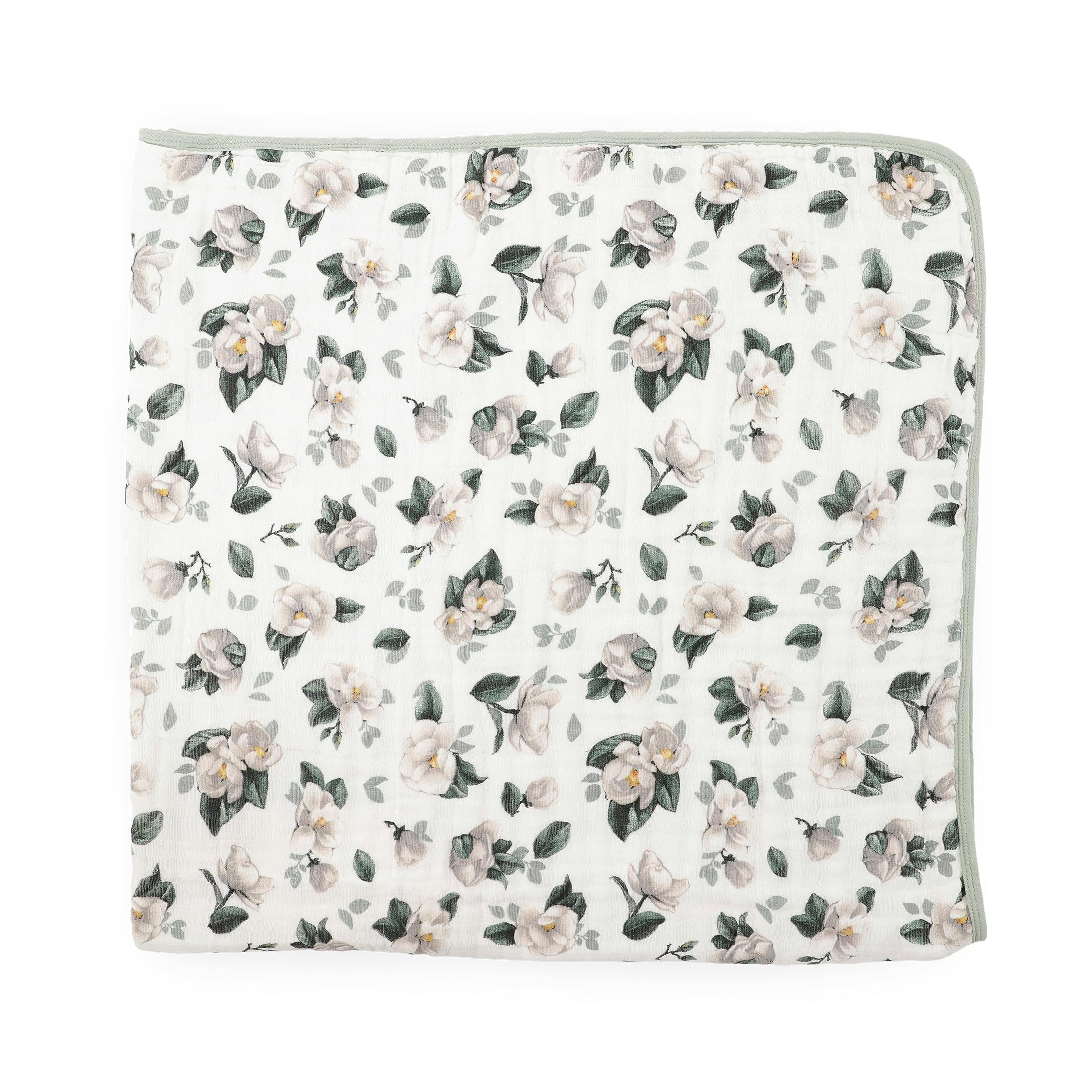Original Organic Cotton Muslin Quilt - Magnolia