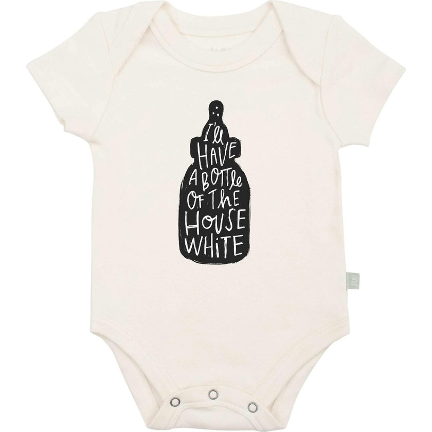 graphic bodysuit | house white