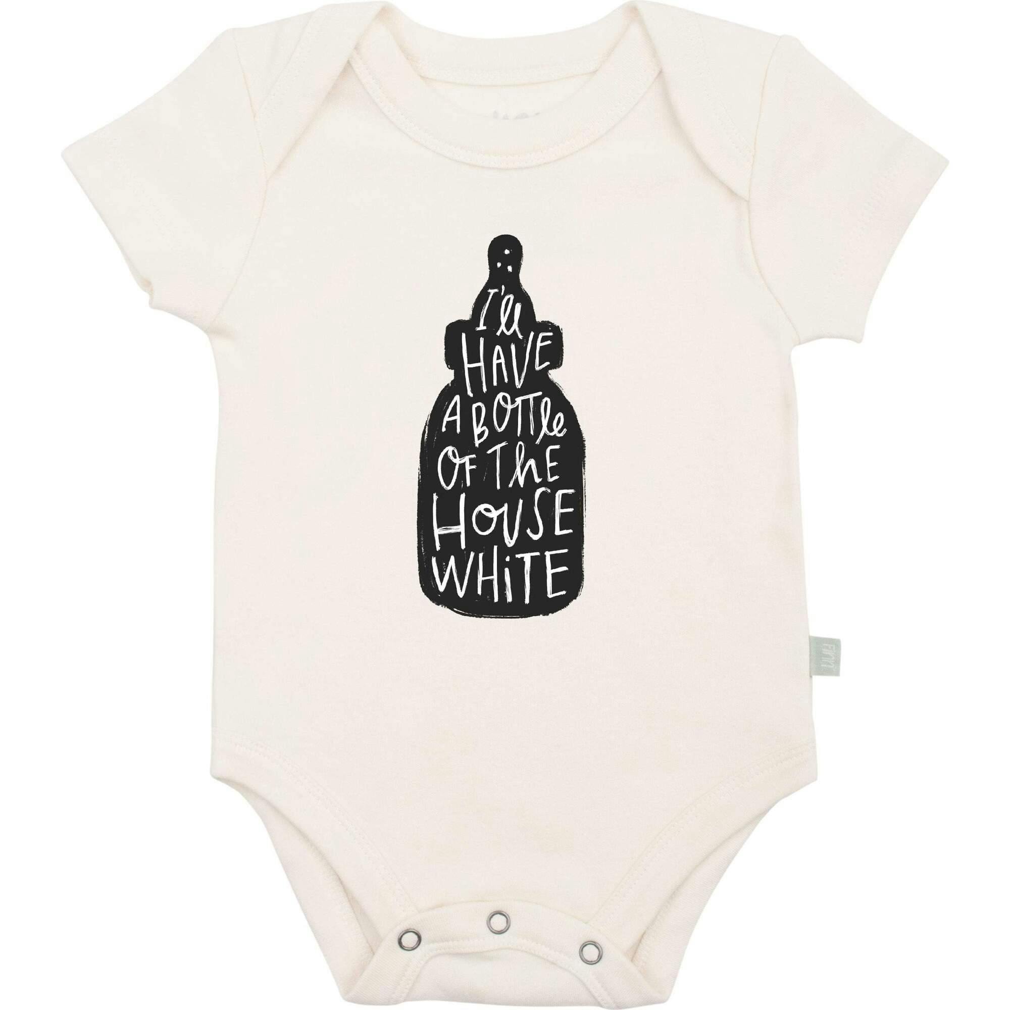 graphic bodysuit | house white
