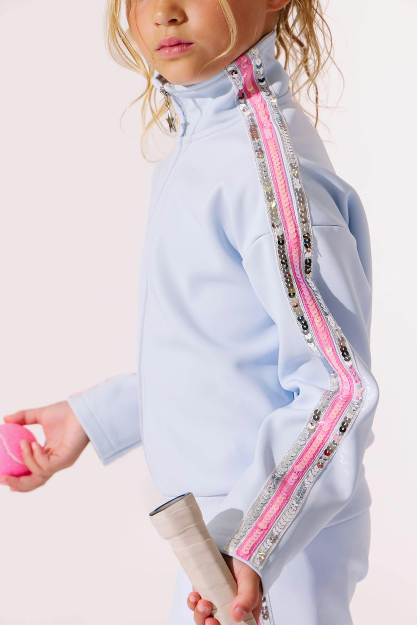 Rainbow Stripe Soft Scuba Tracksuit