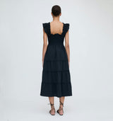 The Ellie Nap Dress - Black Crepe