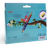 Striped Biggies 12 Color Pencils: Woodland Friends