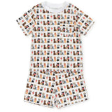 Charles Boys' Short Set - Western Pups