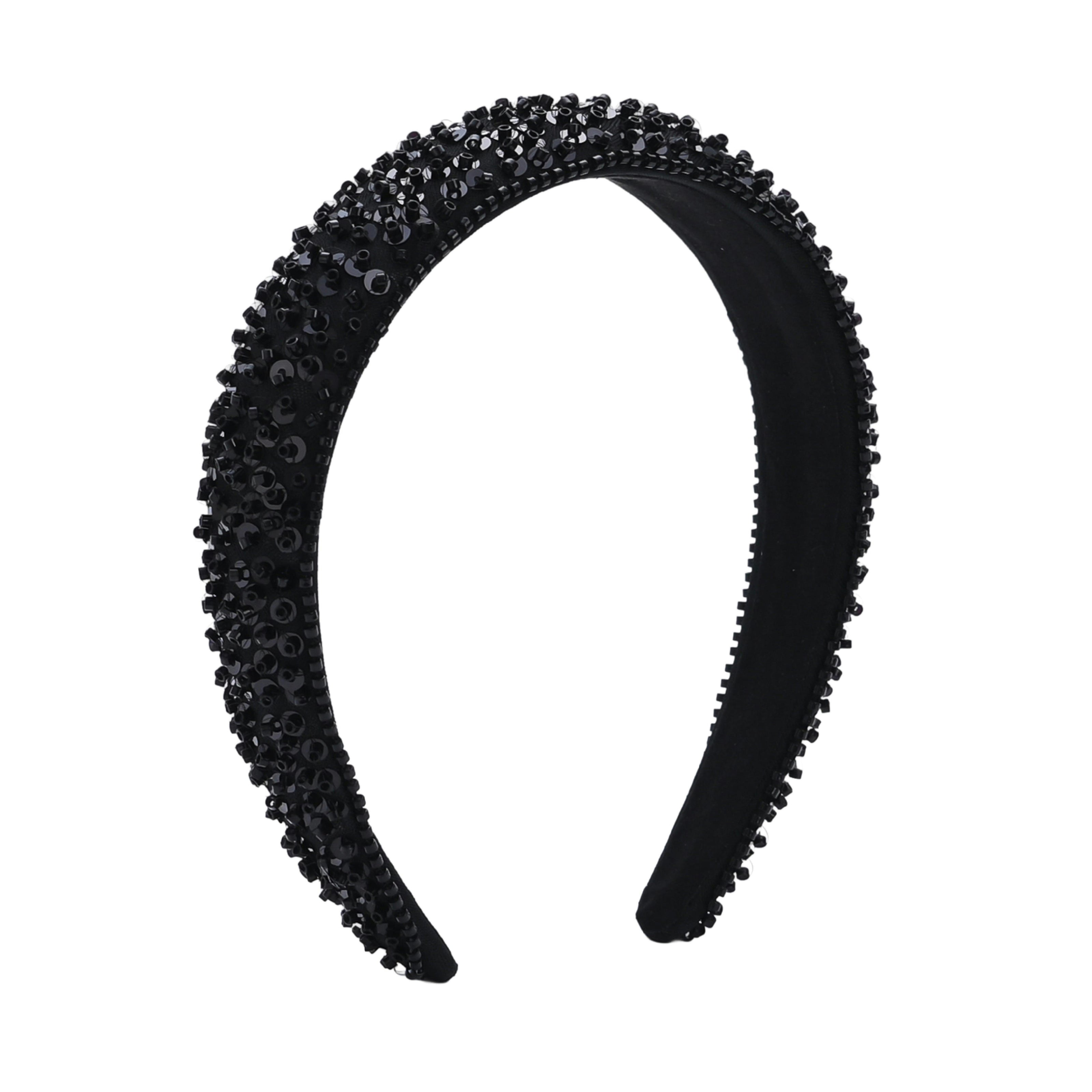 Sparkling Sequined Padded Headband
