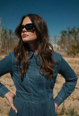 SOFT DENIM DRESS