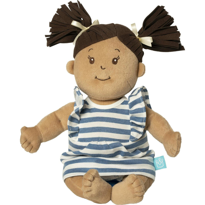 Baby Stella Doll Beige with Brown Pigtail