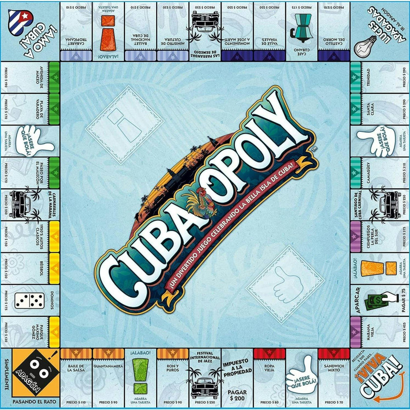 Cuba-Opoly Board Game
