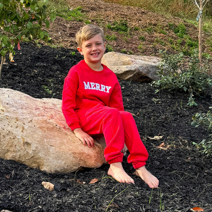 Red Joggers