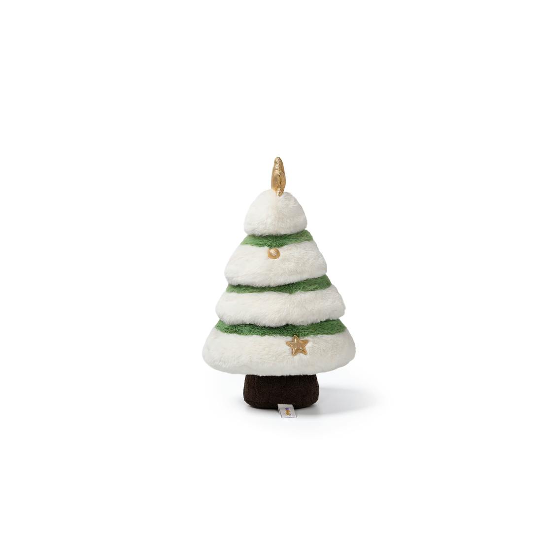 Snowy Christmas Tree Weighted Plush 14