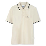 Ivory Short Sleeve Polo Shirt
