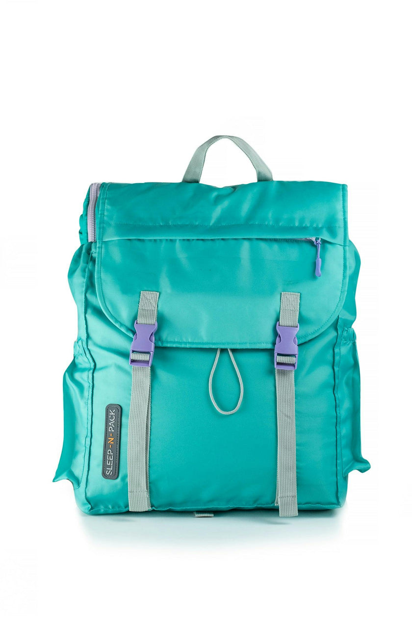 Sleep-n-pack: Packable Sleeping Bag, Big Kid 7-12+ yrs - TeaCup Teal