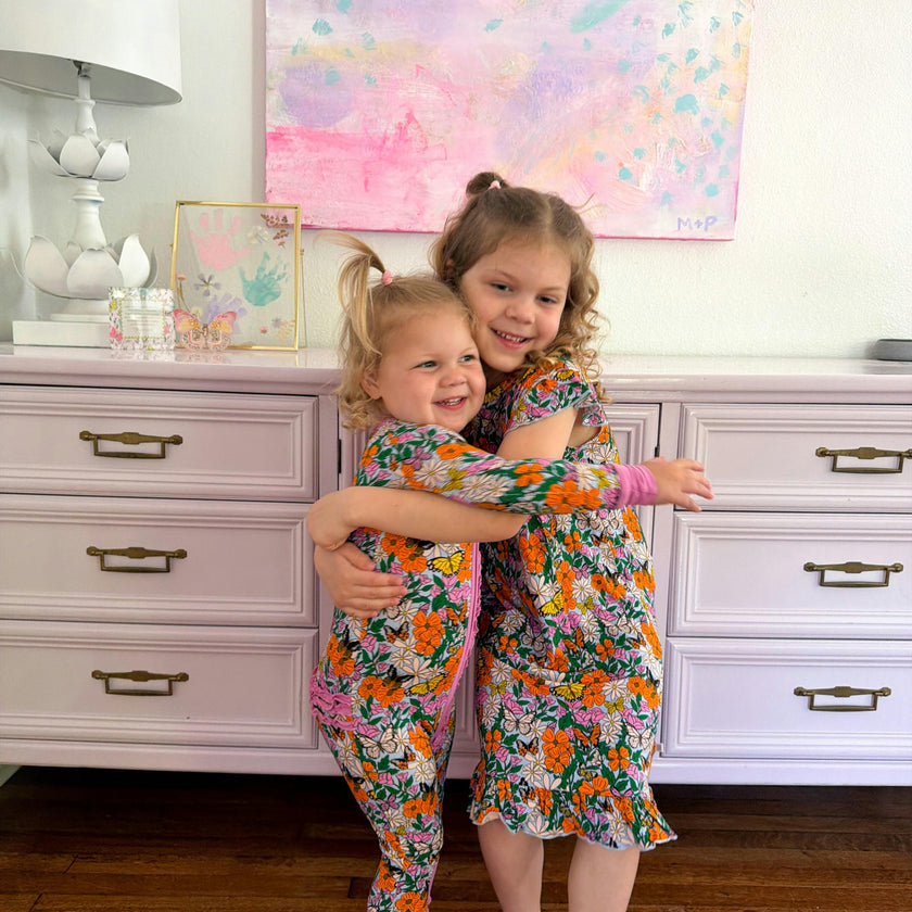 Butterfly Garden Bamboo Dress