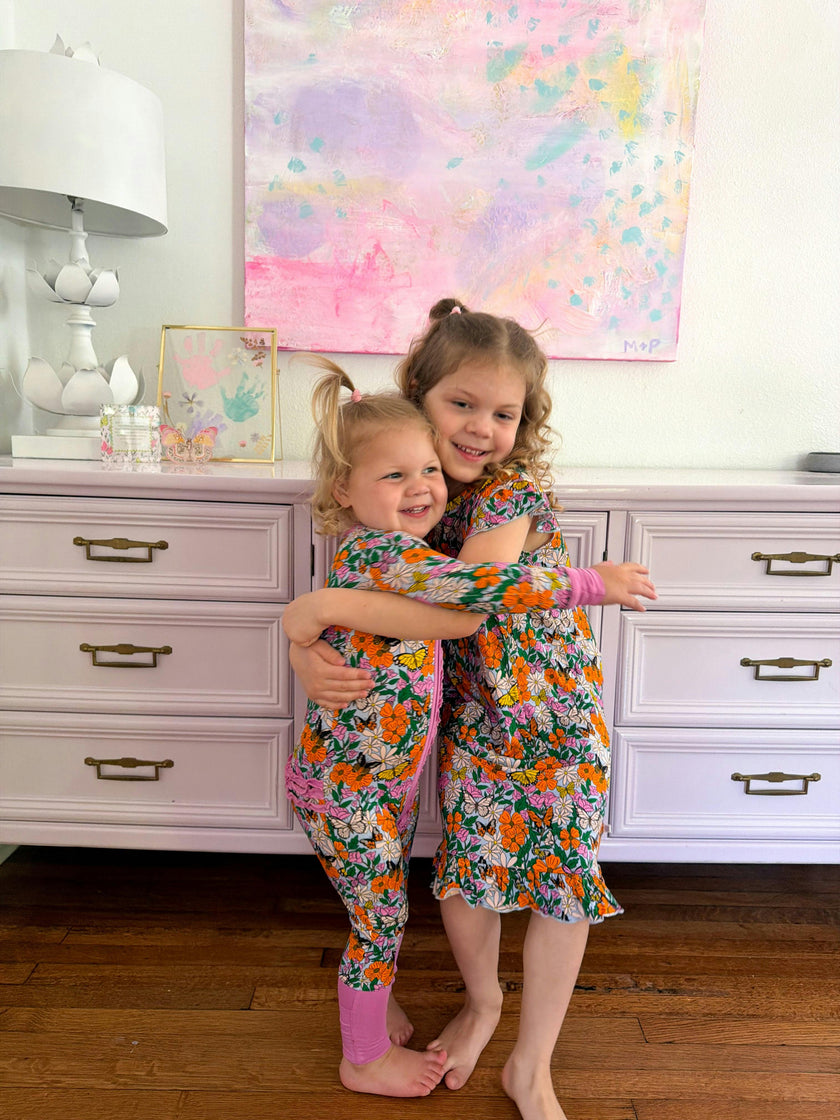 Butterfly Garden Bamboo Dress (FINAL SALE)