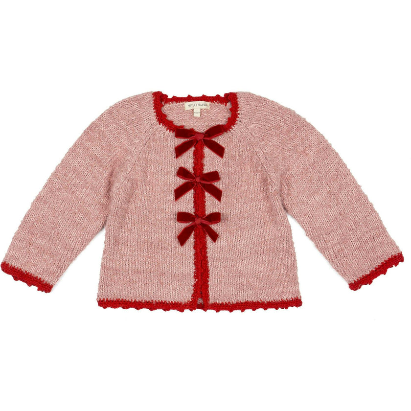 Velvet Bow Sweater