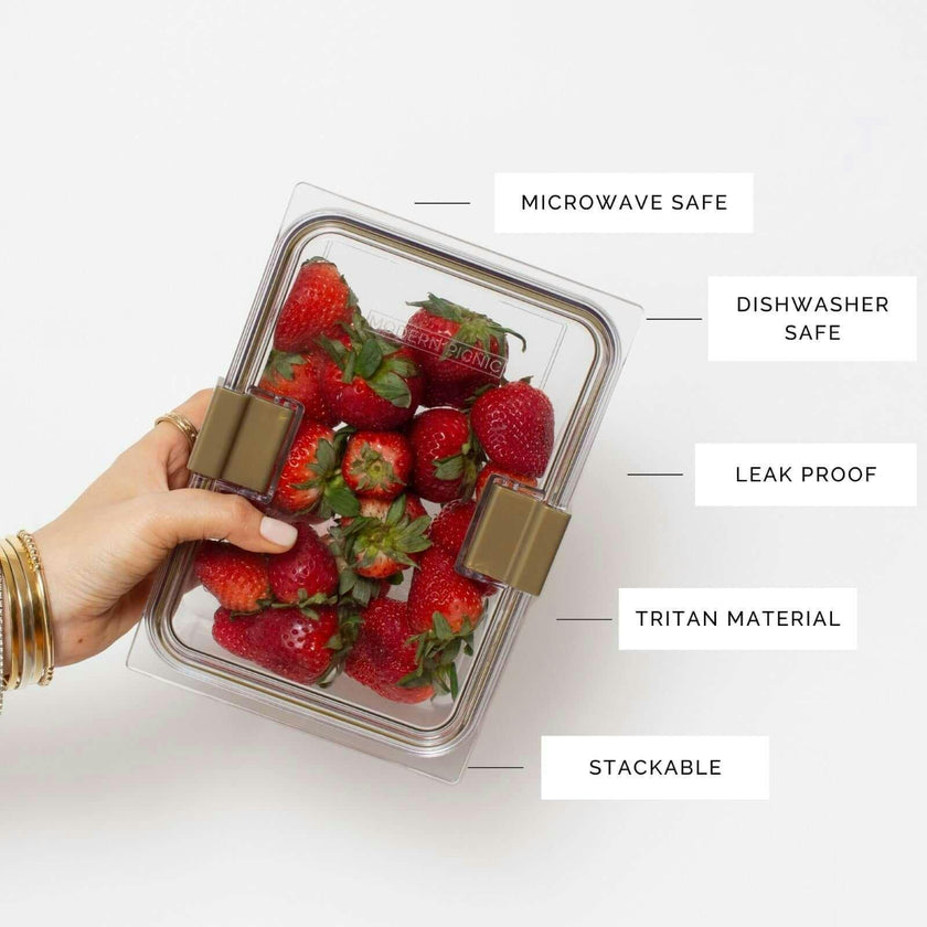 Insulated Small Wicker Snack Clutch