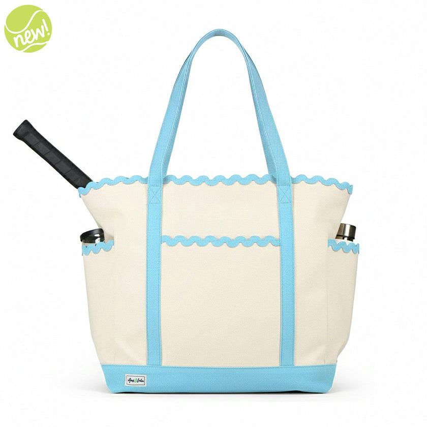 Scalloped Tennis Tote