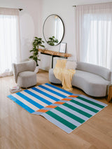Illusion Stripe Modern Rug