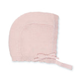 Organic Sweater Bonnet and Bootie Set