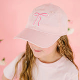 Coquette Bow Patch Baseball Hat - Ballet