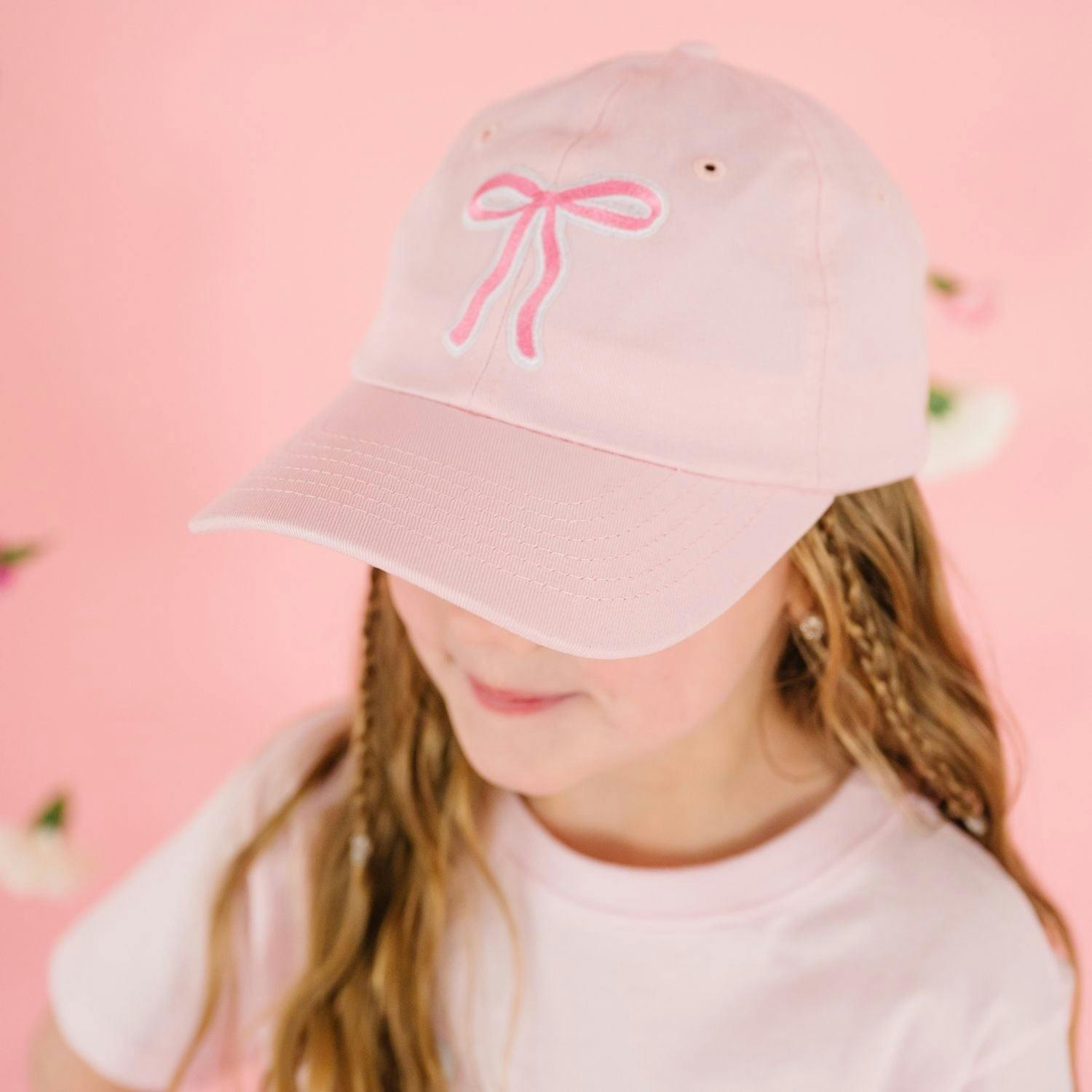 Coquette Bow Patch Baseball Hat - Ballet