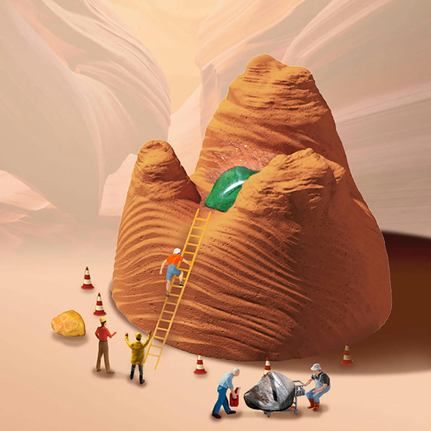 Hape: Science Can - America Wave Gemstone Dig Kit