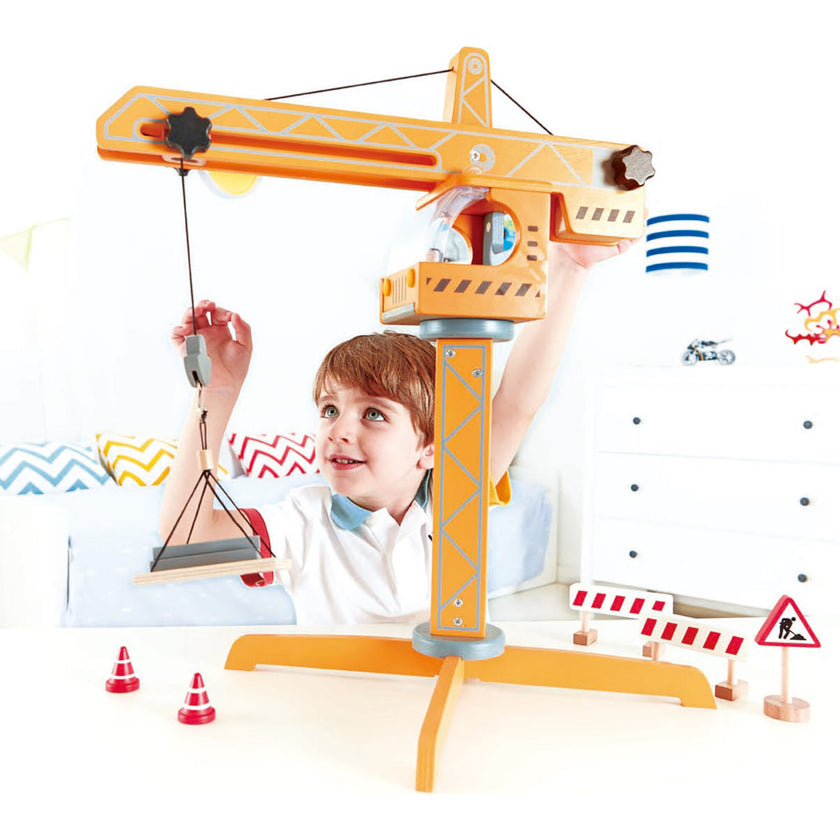 Playscapes Lift Construction Playset in Yellow