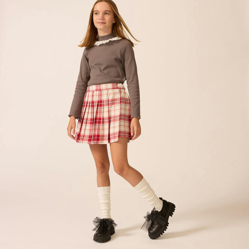 Holly Skort in Jazzberry Plaid