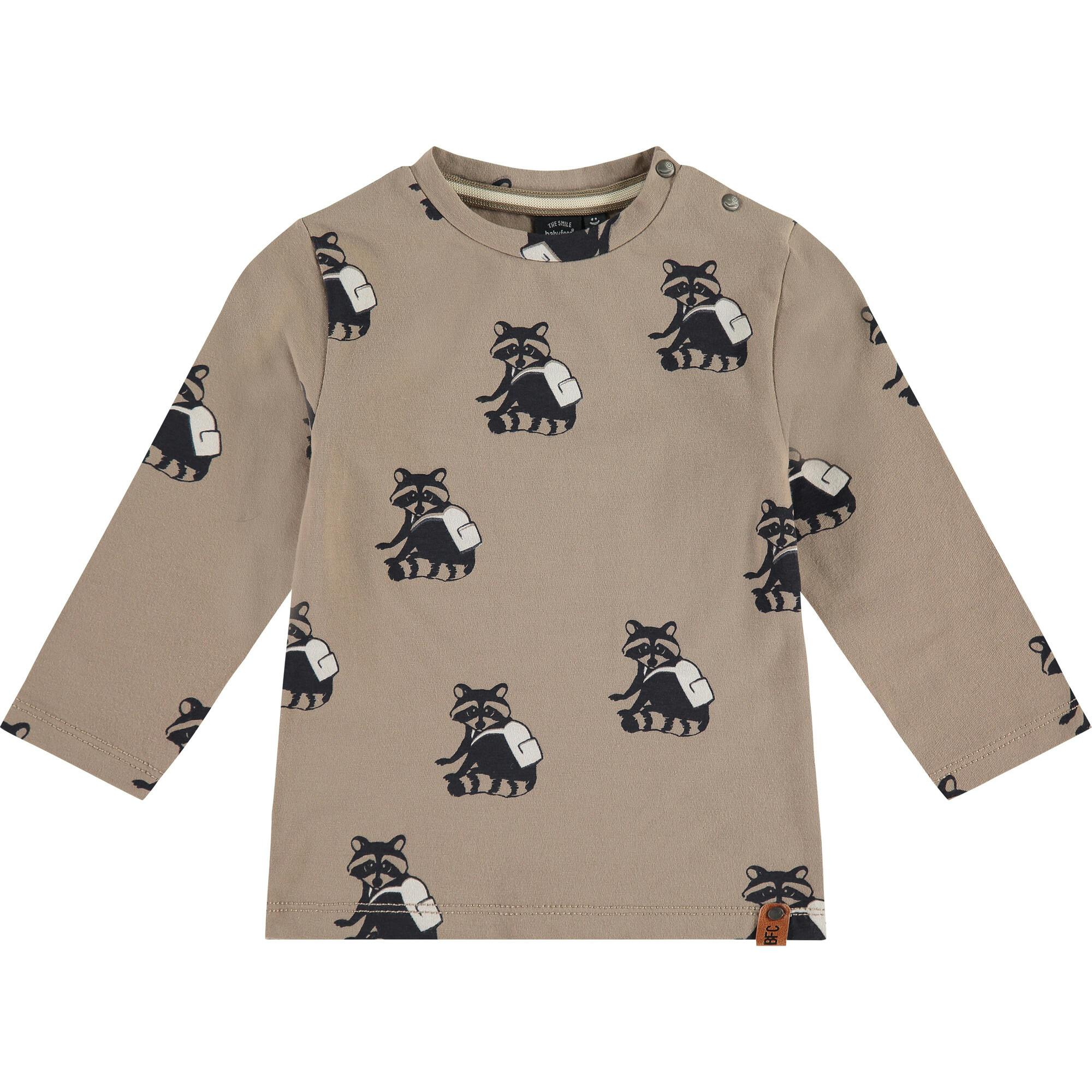 Long Sleeve Print Shirt