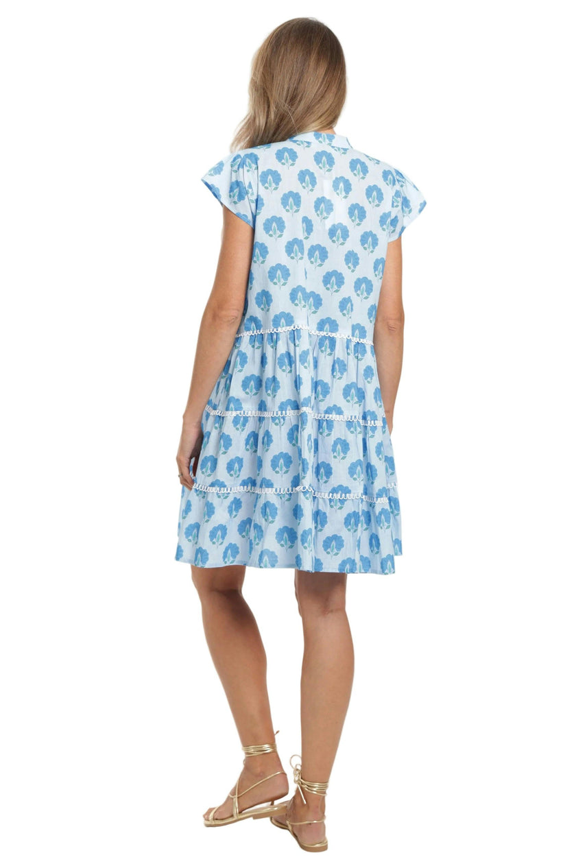 Dalia Dress - Deep Sky