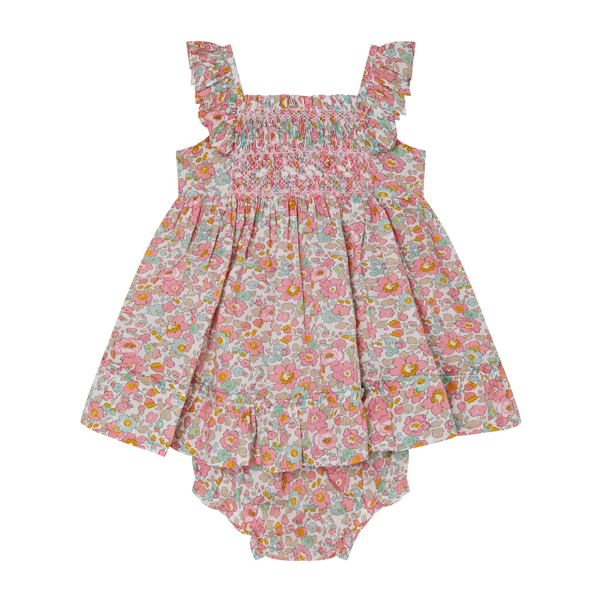 Made With Liberty Fabric Baby Sundress Ophelia