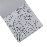 Carry Along! Coloring Book and Crayon Set - Dinoland - Set of 9 Crayons