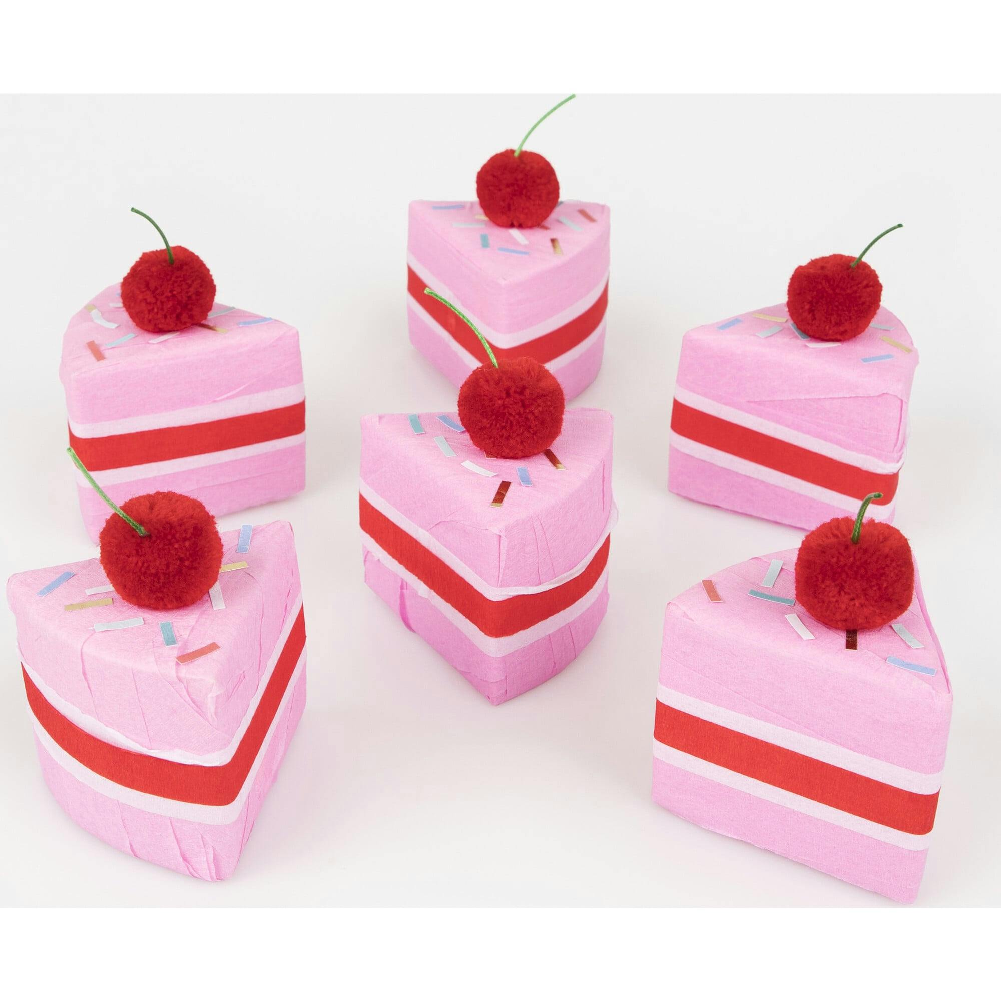 Surprise Cake Slices