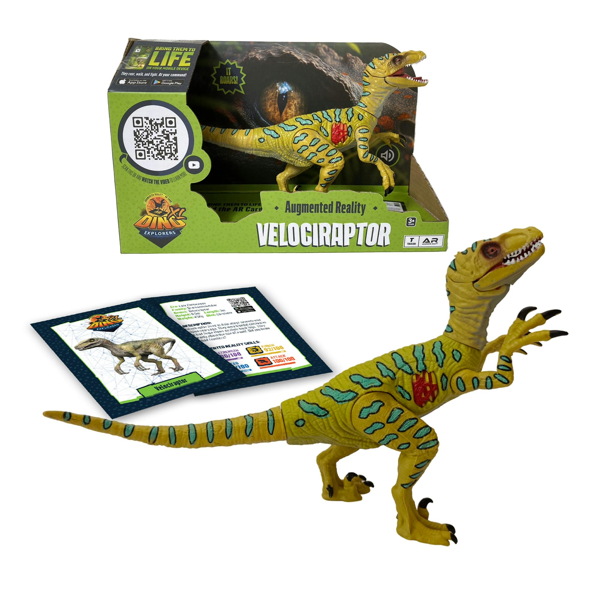 AR Dino Explorer Combo: Velociraptor - XL & Brick