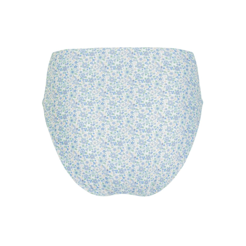 women's slate floral high waist bikini bottom