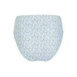 women's slate floral high waist bikini bottom