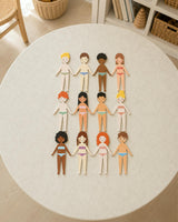 Magnetic Dress-Up Dolls Play Set
