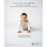 TOG 0.6 (Lightweight) Wearable Blanket Baby Sleep Sack