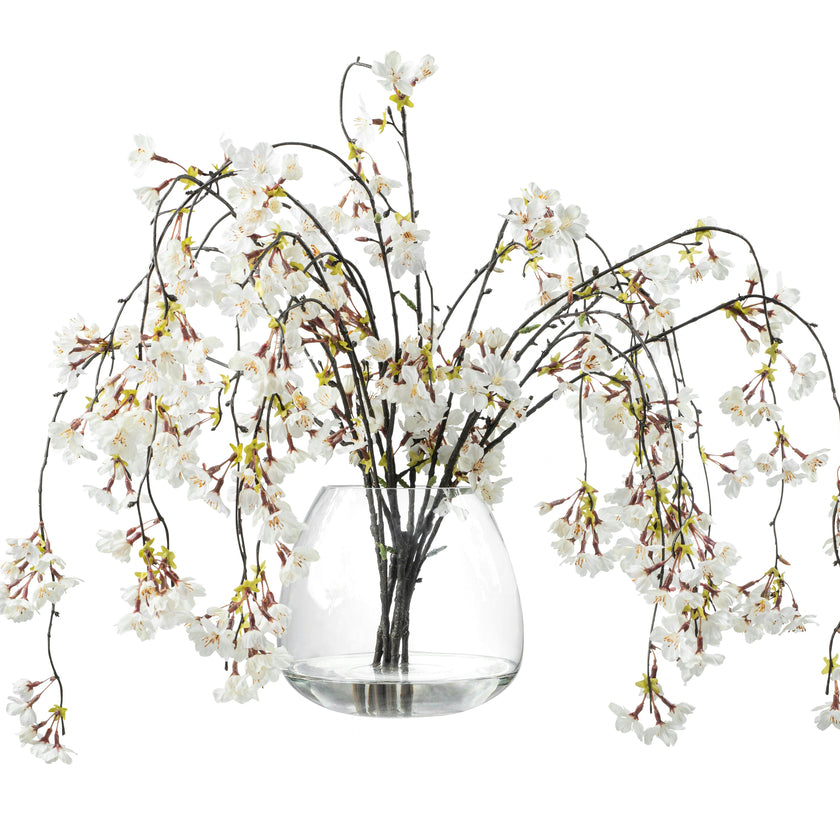 DH Cherry Blossom Glass Vase