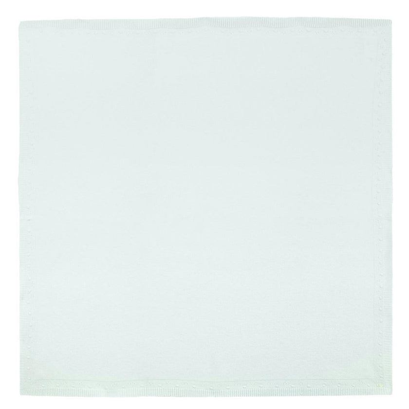 TARTINE ET CHOCOLAT Knit Baby Blanket - Bleu Ciel