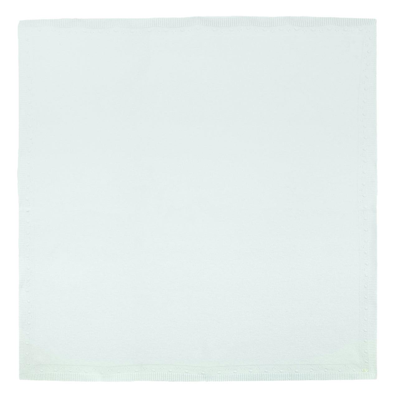 TARTINE ET CHOCOLAT Knit Baby Blanket - Bleu Ciel