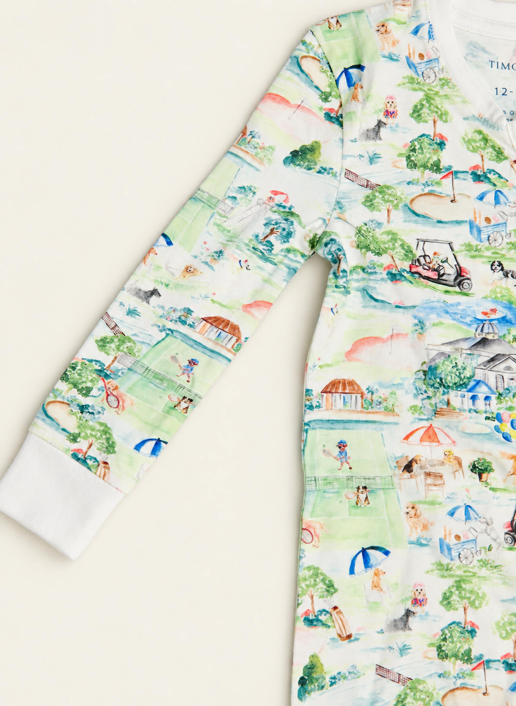 Baby Zippered One-Piece - Dog Days at the Club